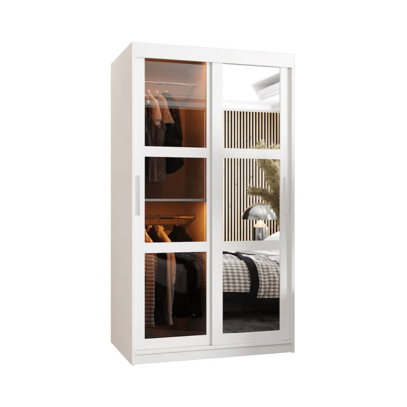 Parma II Sliding Door Wardrobe 100cm