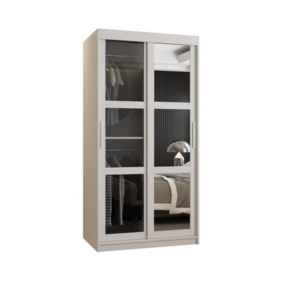 Parma II Sliding Door Wardrobe 100cm