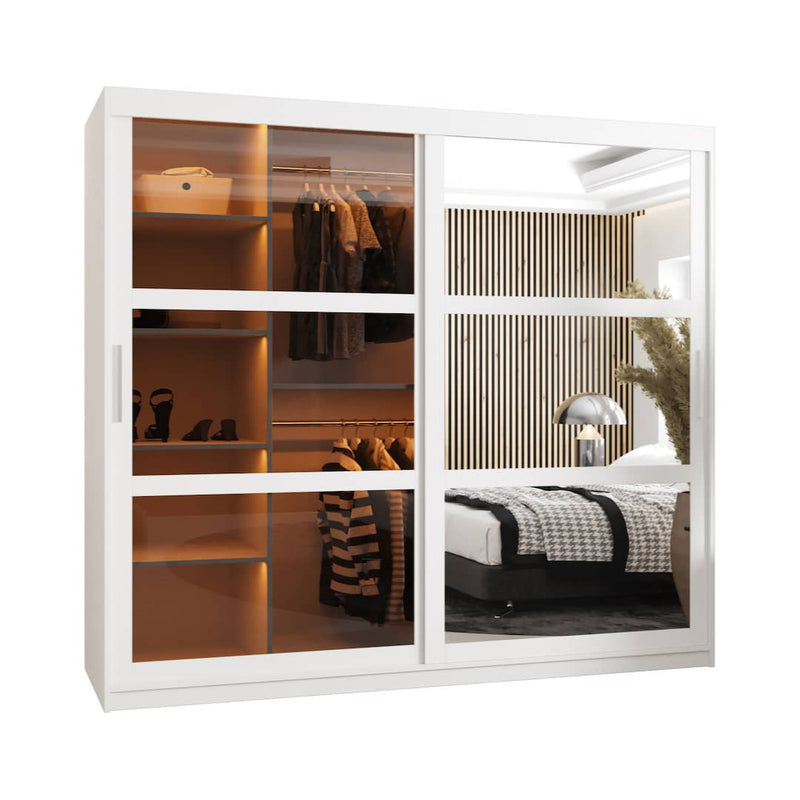 Parma II Sliding Door Wardrobe 200cm