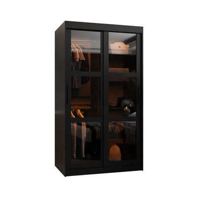 Parma Sliding Door Wardrobe 100cm