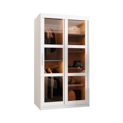 Parma Sliding Door Wardrobe 100cm