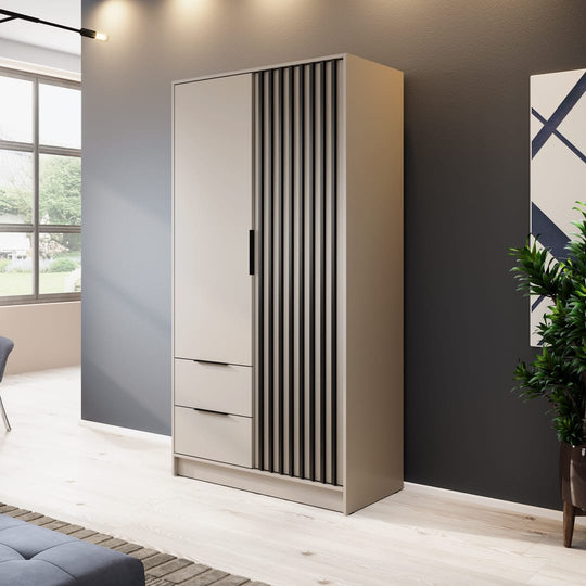 Nelly Hinged Door Wardrobe 105cm