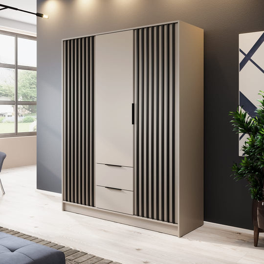 Nelly Hinged Door Wardrobe 155cm