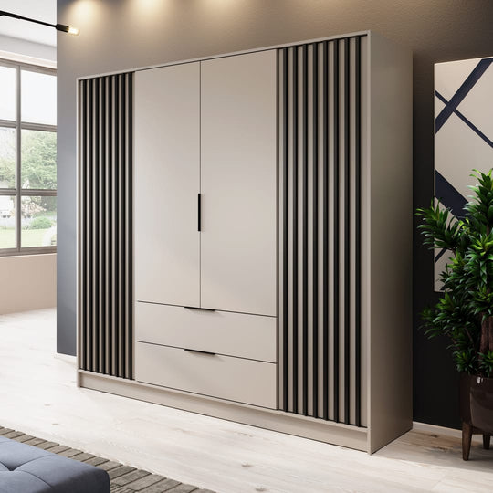 Nelly Hinged Door Wardrobe 206cm