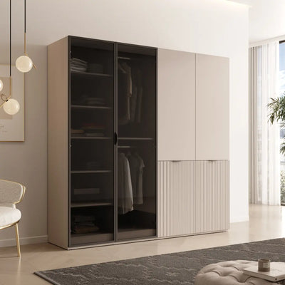 Lund Hinged Door Wardrobe 101cm [Anitsol]