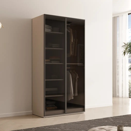 Lund Hinged Door Wardrobe 101cm [Anitsol]