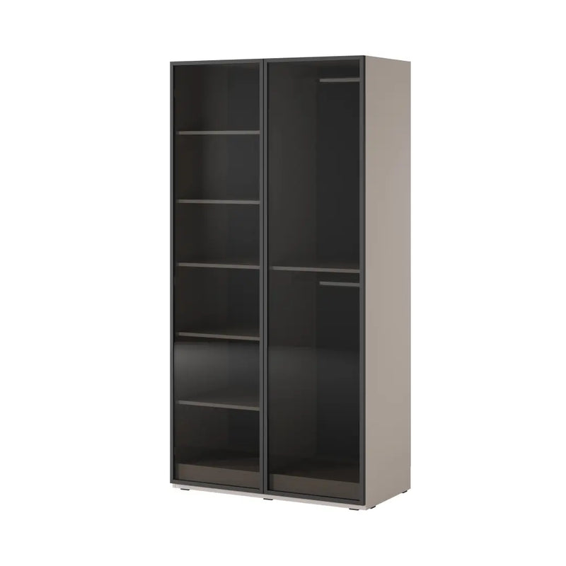 Lund Hinged Door Wardrobe 101cm [Anitsol]