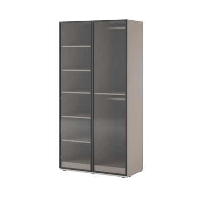 Lund Hinged Door Wardrobe 101cm [Flutes]