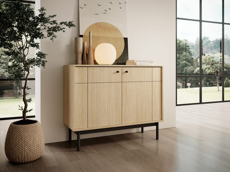 Japandi Sideboard Cabinet 104cm