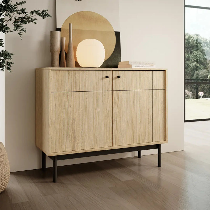 Japandi Sideboard Cabinet 104cm