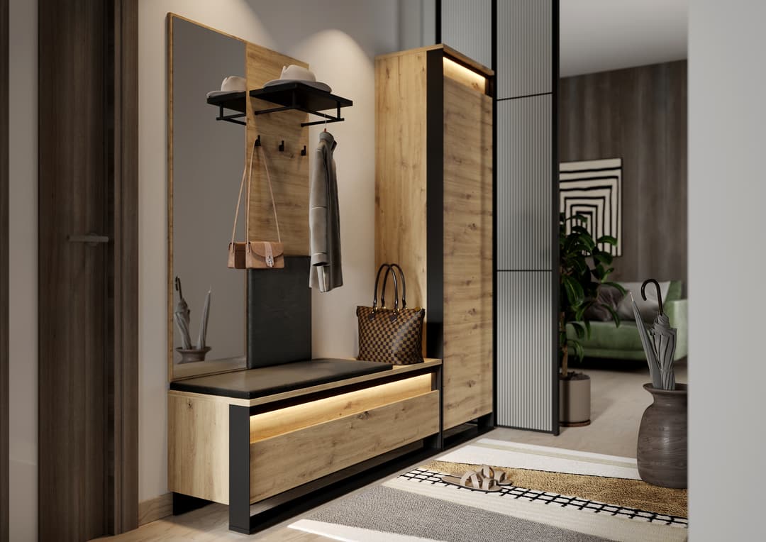 Quant QG 04 Hallway Bench 135cm