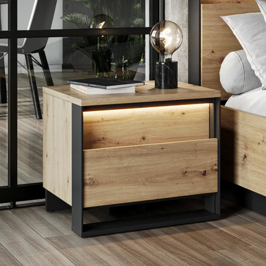 Quant QS-03 Bedside Table 55cm