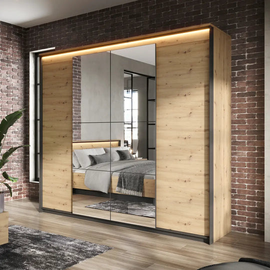 Quant QS-05 Hinged Wardrobe 250cm