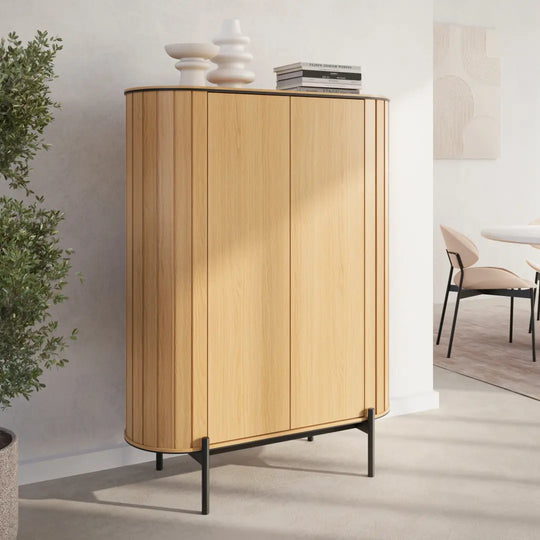 Rotto RT-01 Highboard Cabinet 107cm