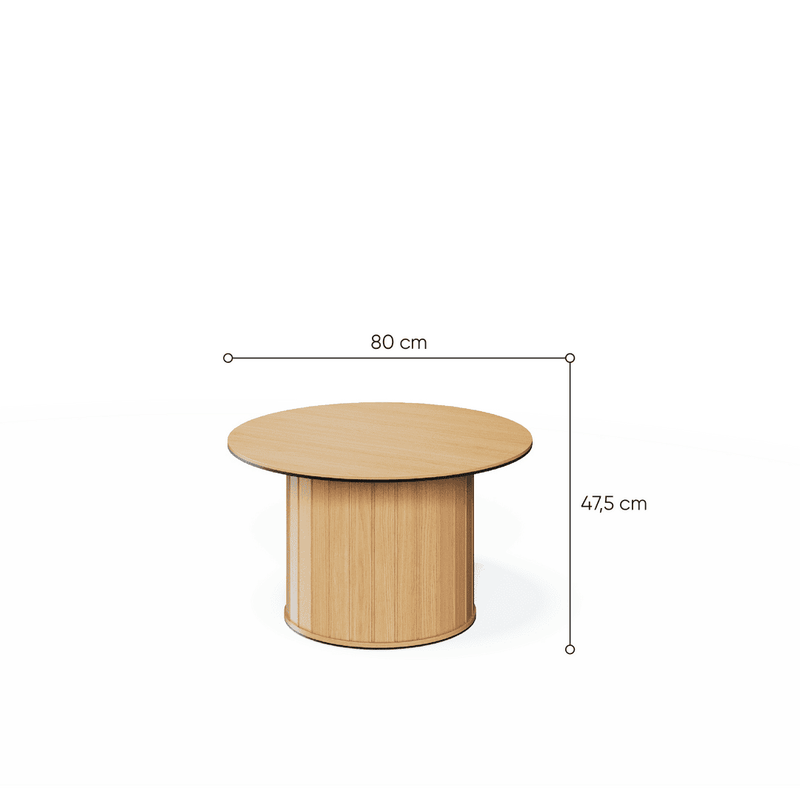 Rotto RT-08 Coffee Table 80cm