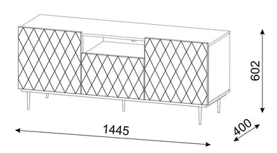 Diuna TV Cabinet 145cm