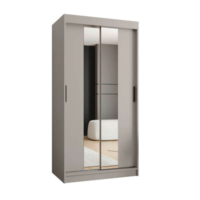 Rubino T1 Sliding Door Wardrobe 100cm