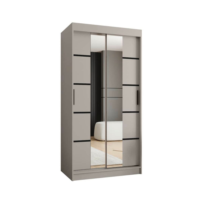 Rubino V4 Sliding Door Wardrobe 100cm