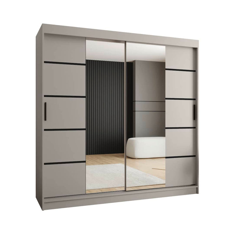 Rubino V4 Sliding Door Wardrobe 200cm