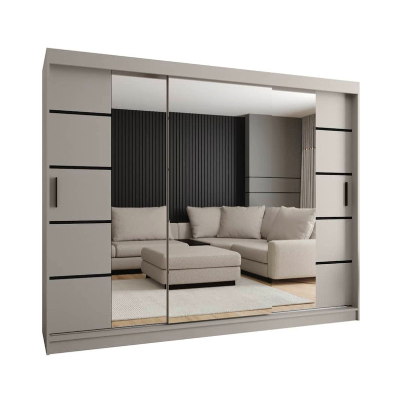 Rubino V4 Sliding Door Wardrobe 250cm