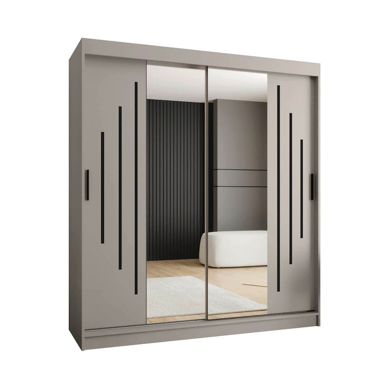 Rubino Y1 Sliding Door Wardrobe 180cm