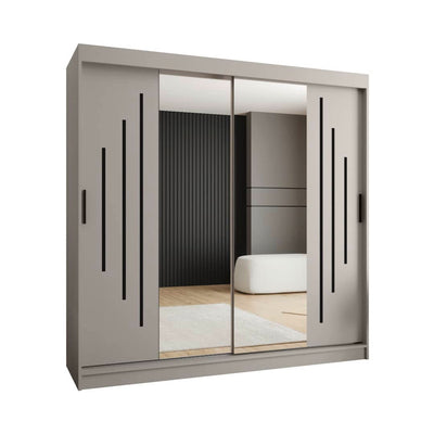 Rubino Y1 Sliding Door Wardrobe 200cm
