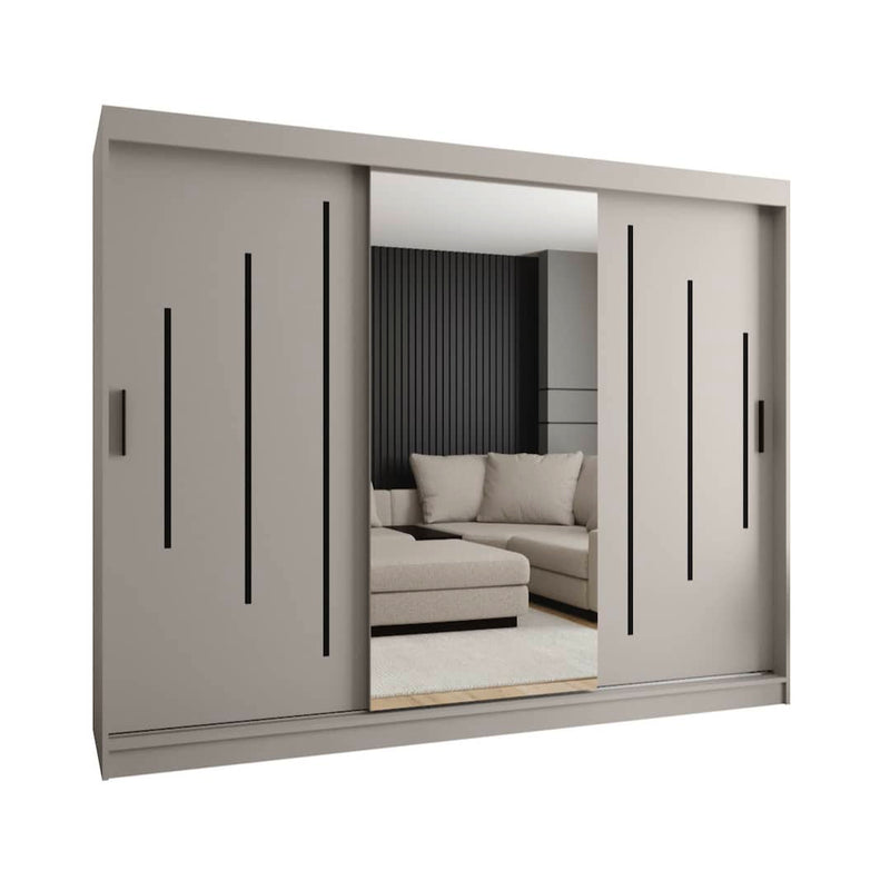 Rubino Y1 Sliding Door Wardrobe 250cm