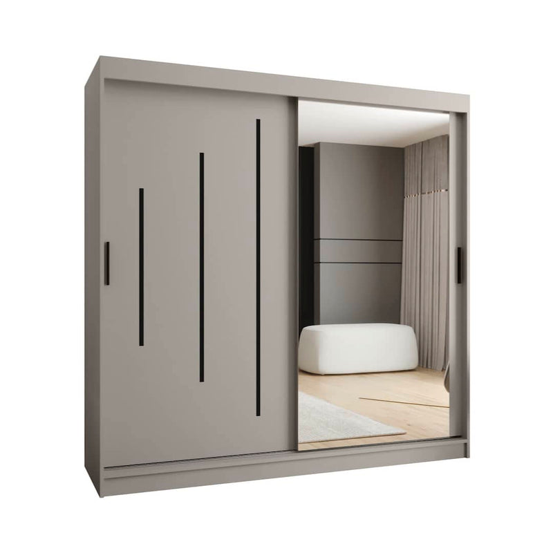 Rubino Y2 Sliding Door Wardrobe 200cm