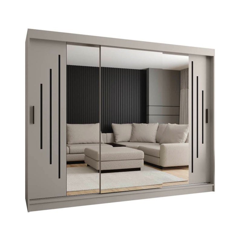 Rubino Y2 Sliding Door Wardrobe 250cm