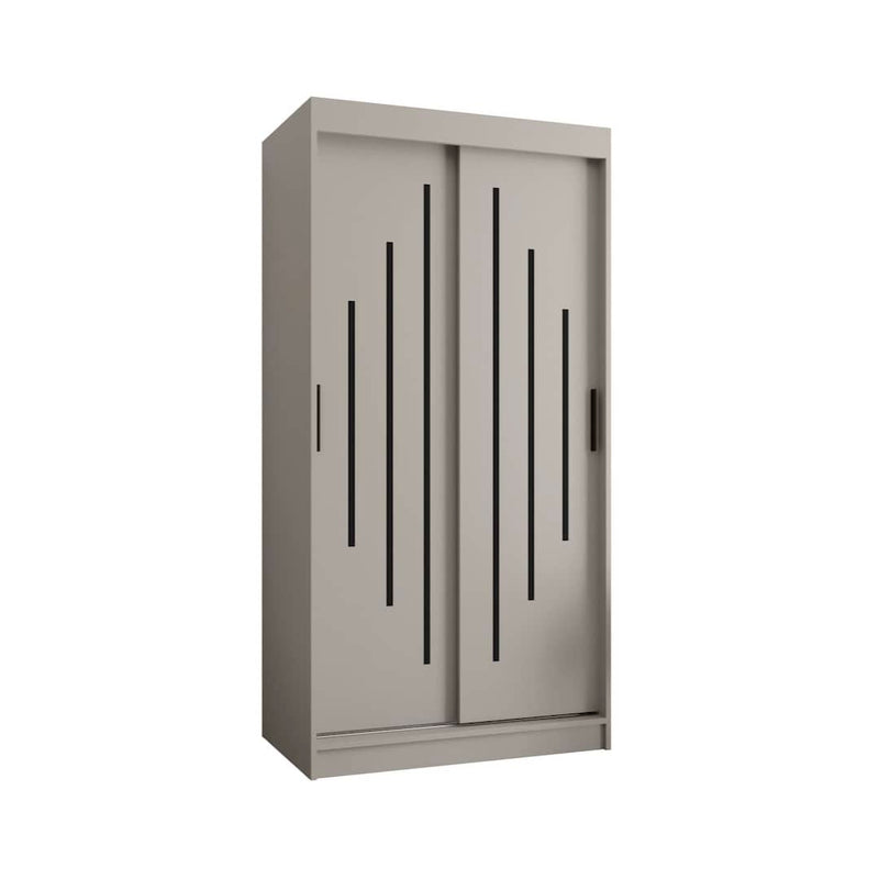 Rubino Y Sliding Door Wardrobe 100cm