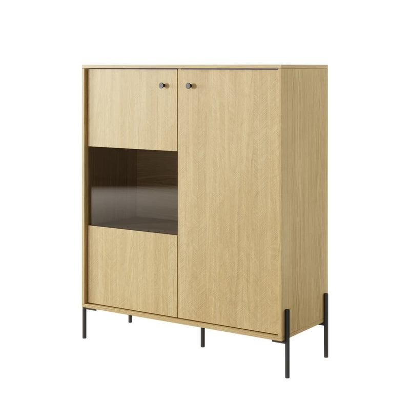 Scandi Display Cabinet 107cm