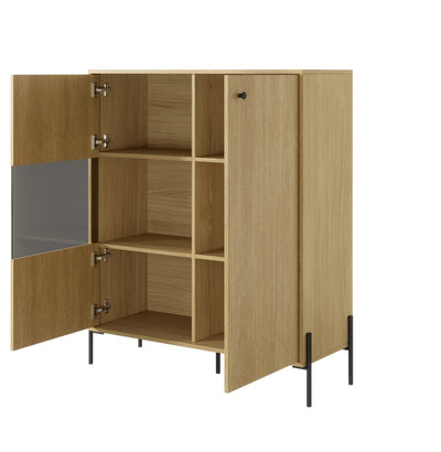 Scandi Display Cabinet 107cm