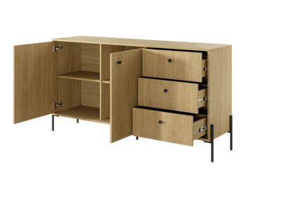 Scandi Sideboard Cabinet 157cm [Drawers]