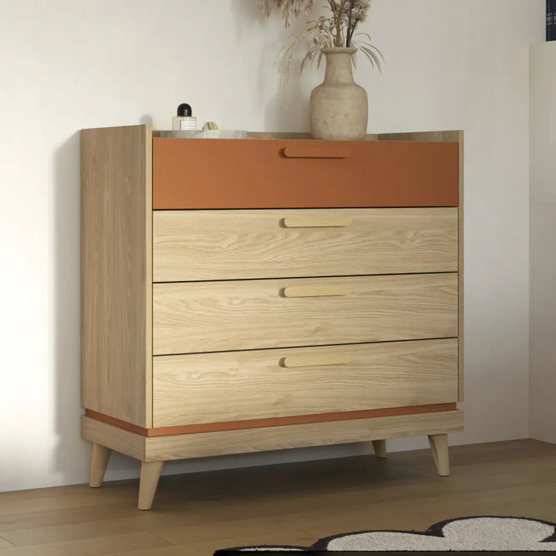 Scandi Chest Of Drawers 90cm
