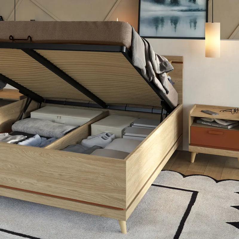 Scandi Ottoman Bed [EU Super King]