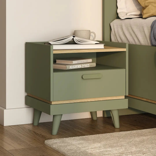 Scandi Bedside Table 50cm