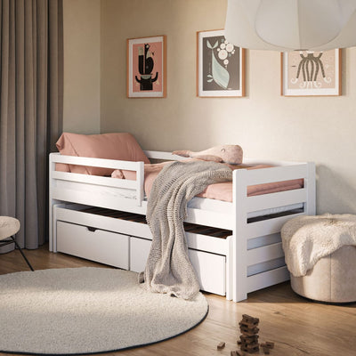 Senso Double Bed with Trundle