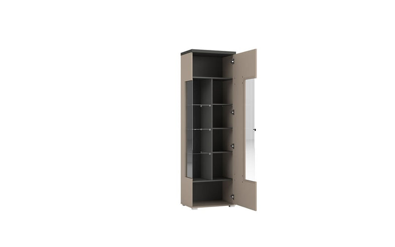 Serio Tall Display Cabinet 55cm