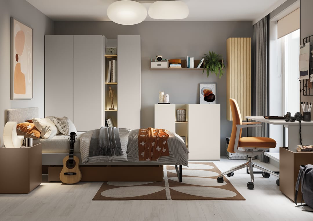 Sigma SG-02 Hinged Door Wardrobe 90cm – Arthauss Furniture