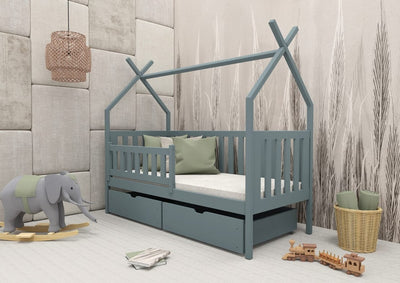 Wooden Single Bed Simba With Storage