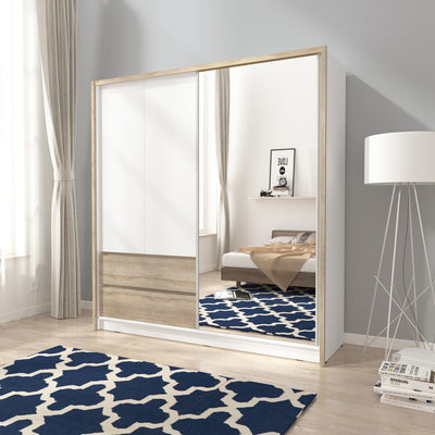 Sara Sliding Door Wardrobe 204cm