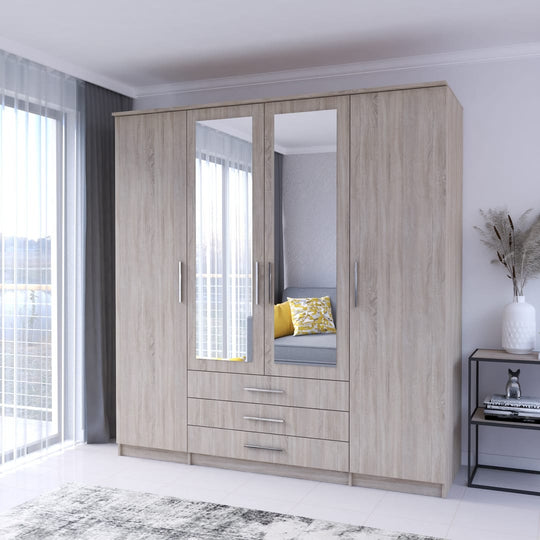Alex Hinged Door Wardrobe 200cm