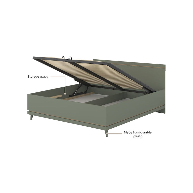 Scandi Ottoman Bed [EU Super King]