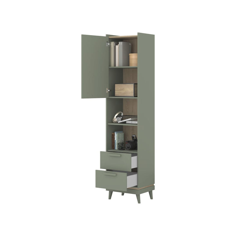 Scandi Tall Cabinet 50cm