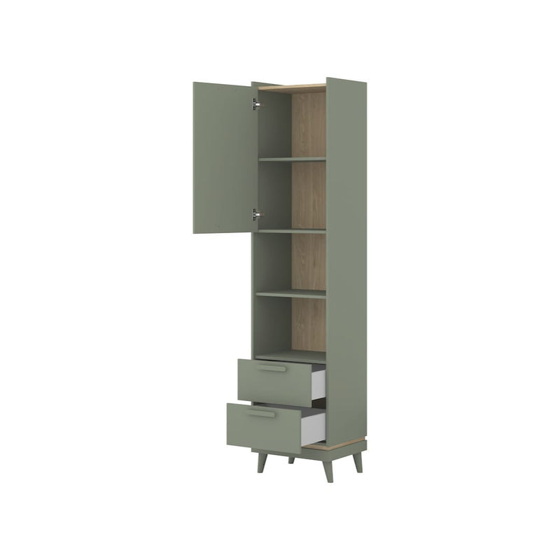 Scandi Tall Cabinet 50cm