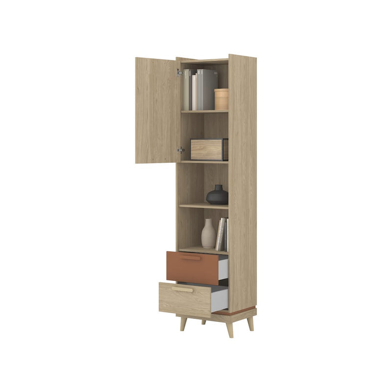Scandi Tall Cabinet 50cm
