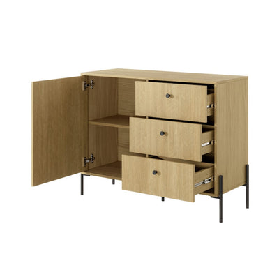 Scandi Sideboard Cabinet 107cm