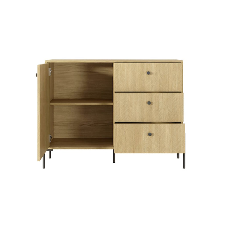 Scandi Sideboard Cabinet 107cm