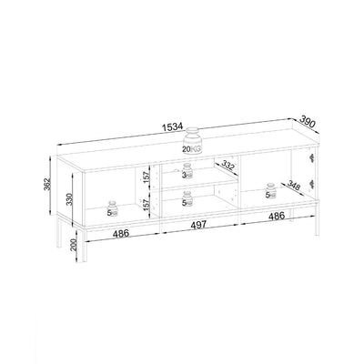 Sento TV Cabinet 154cm