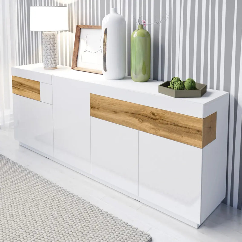 Silke 25 Sideboard Cabinet 219cm